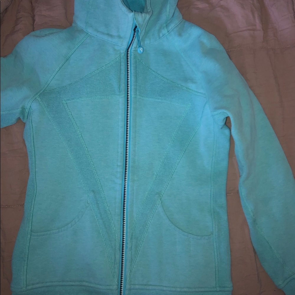 Blue ivivva zip up hoodie